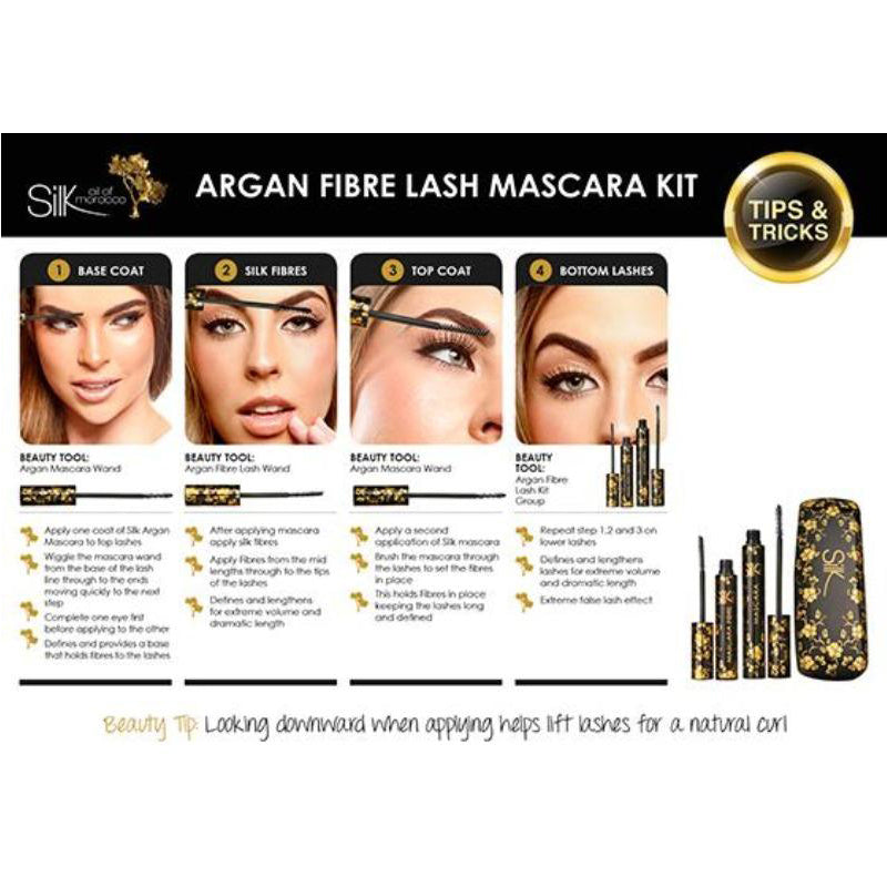 Argan Fibre Lash Mascara Kit