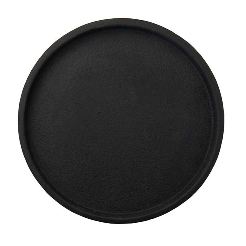 Concrete Round Tray - Black