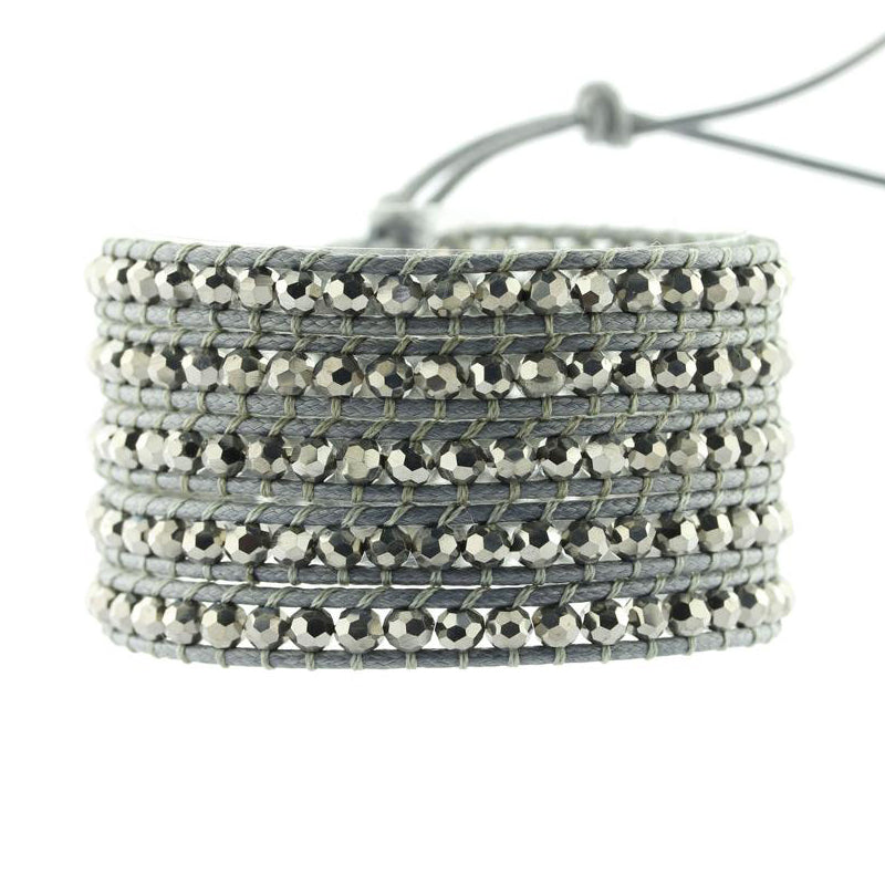 5 Wrap Bracelet - Silver