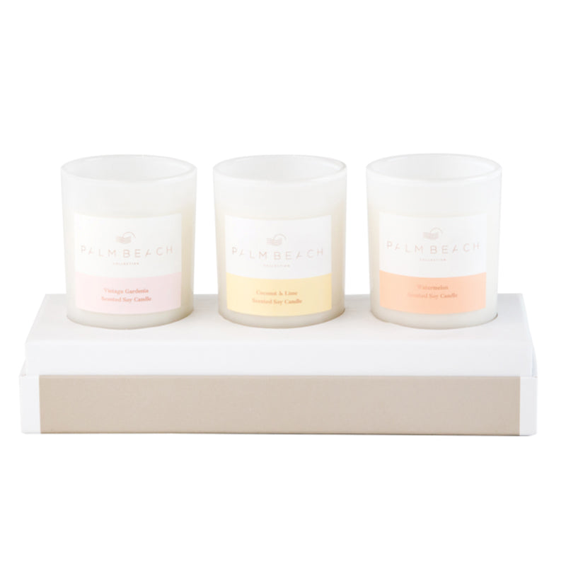 Trio Mini Candles Gift Pack