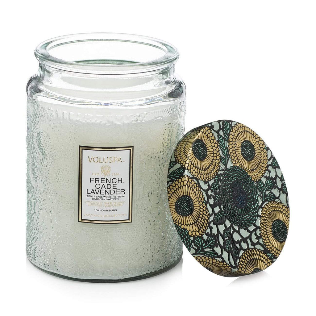 French Cade & Lavender 100HR Candle